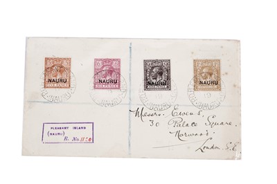 Lot 828 - Nauru 1919 Pleasant Island cover