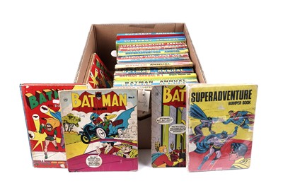 Lot 548 - British superhero re-print annuals