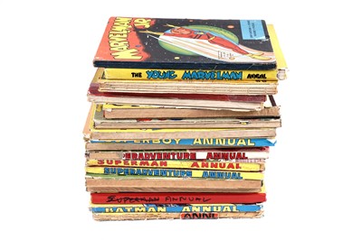 Lot 550 - British superhero annuals and picture albums