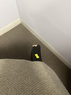 Lot 21 - Kelly Hoppen: a pair of ‘Emma’ wingback armchairs