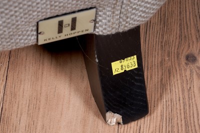 Lot 25 - Kelly Hoppen: a pair of ‘Emma’ wingback armchairs