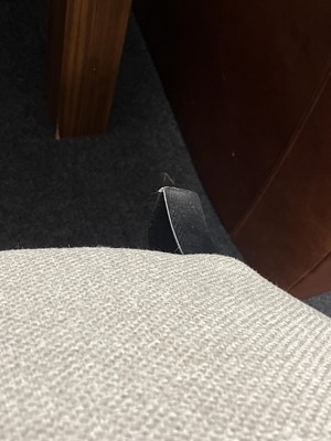 Lot 25 - Kelly Hoppen: a pair of ‘Emma’ wingback armchairs