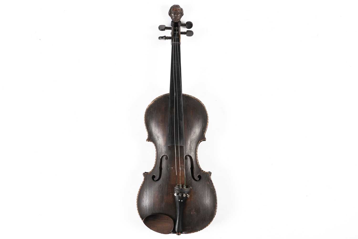 Lot 36 - A Stainer model violin