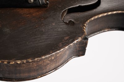Lot 36 - A Stainer model violin