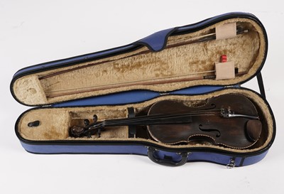 Lot 36 - A Stainer model violin