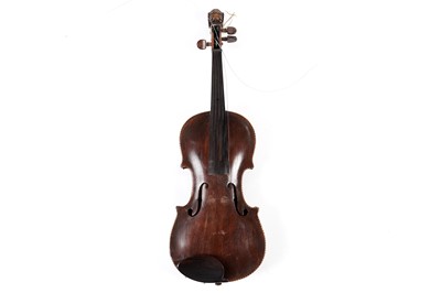 Lot 37 - A Stainer model violin