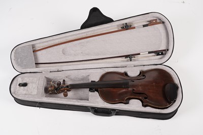 Lot 37 - A Stainer model violin