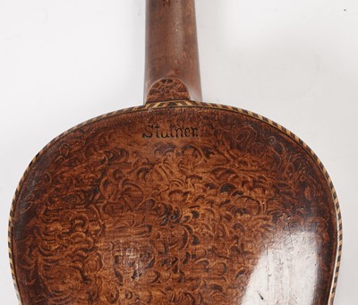 Lot 37 - A Stainer model violin