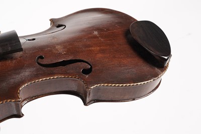 Lot 37 - A Stainer model violin