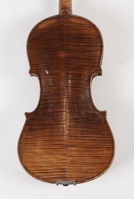 Lot 38 - A Stainer model violin