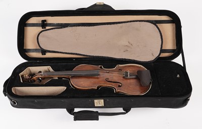 Lot 38 - A Stainer model violin
