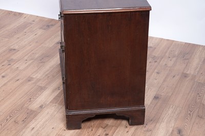 Lot 10 - A George III mahogany chest of drawers