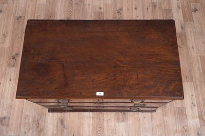 Lot 10 - A George III mahogany chest of drawers