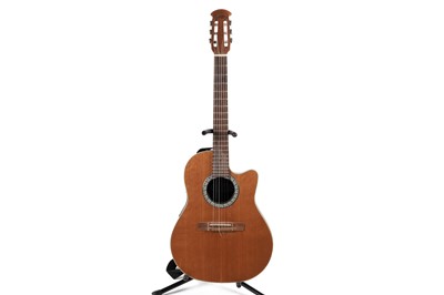 Lot 59 - An Ovation electro-acoustic classical guitar