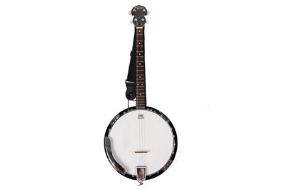 Lot 47 - A Countryman four-string banjo