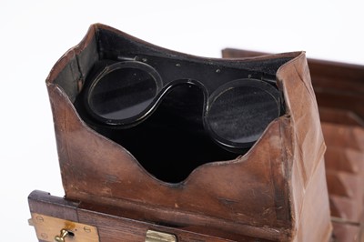 Lot 133 - An Adams Tropical Minex de Luxe half-plate reflex camera