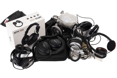 Lot 368 - Eight sets of headphones