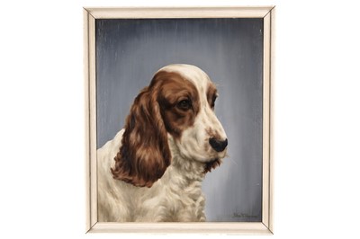 Lot 140 - John Wilkinson - Springer Spaniel | oil