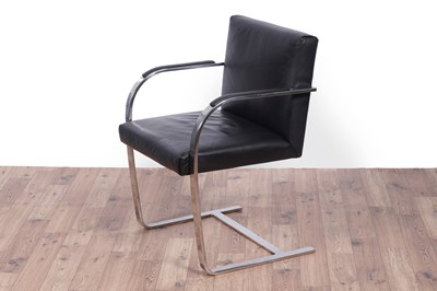 Lot 41 - After Mies Van Der Rohe: four 'BRNO' armchairs