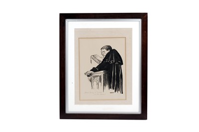 Lot 218 - Emilio Coia - Albert Finney as Luther | ink