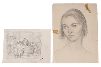 Lot 40 - Isabel Codrington - Two studies | drawings