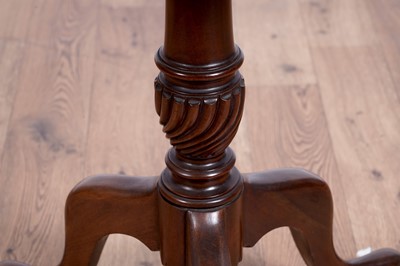 Lot 52 - John Taylor & Son, Edinburgh: a Victorian mahogany two-tier dumb waiter