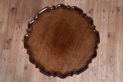 Lot 52 - John Taylor & Son, Edinburgh: a Victorian mahogany two-tier dumb waiter