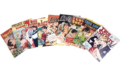 Lot 591 - Vintage British romance comics