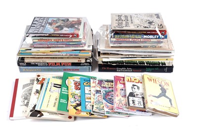 Lot 614 - Comics-related books and magazines