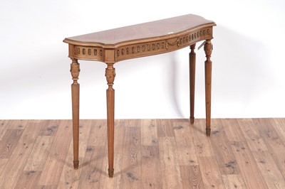 Lot 87 - Two French style side tables