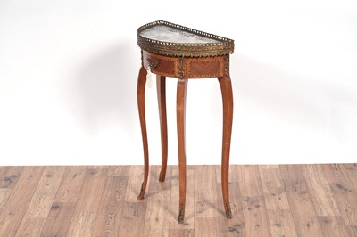 Lot 87 - Two French style side tables