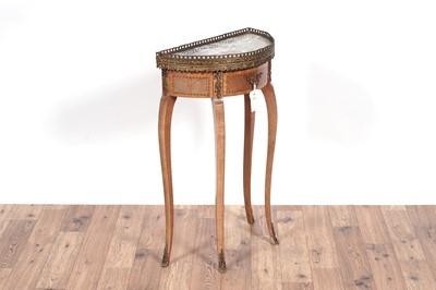 Lot 87 - Two French style side tables