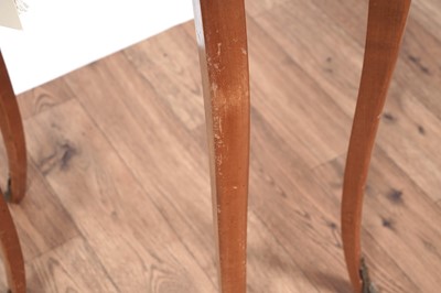 Lot 87 - Two French style side tables