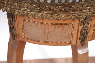 Lot 87 - Two French style side tables