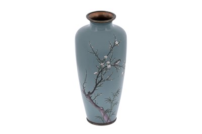 Lot 881 - A Japanese cloisonne vase