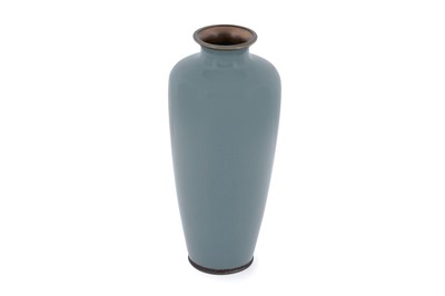 Lot 881 - A Japanese cloisonne vase