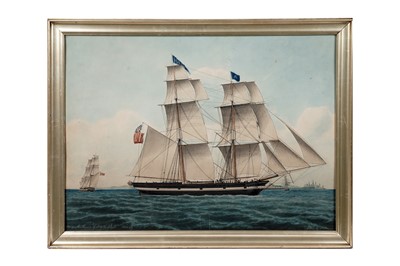 Lot 958 - J. Paterson - Brig Arethusa of Blyth, Capt Wood