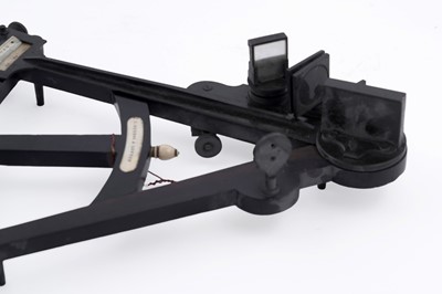 Lot 143 - Hughes, London: a 19th Century ebony framed octant