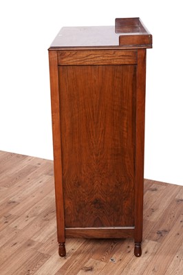 Lot 509 - Denby & Spinks Ltd, Leeds: a burr walnut and walnut cabinet, c.1920