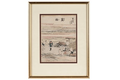 Lot 35 - Katsushika Hokusai -Shimada | woodblock print