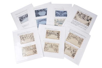 Lot 803 - A collection of mid-19th Century pictorial envelopes