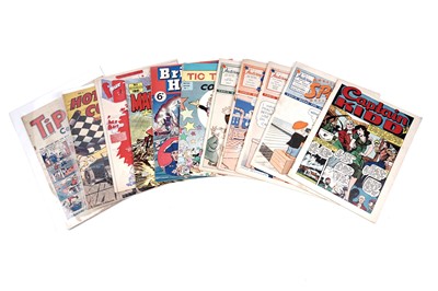 Lot 624 - Vintage British reprint comics