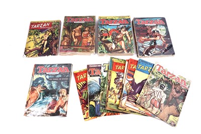 Lot 634 - Vintage British reprint Tarzan comics