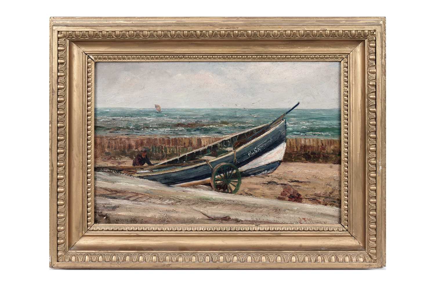 Lot 1020 - John Falconar Slater - Preparing to Push Out | oil
