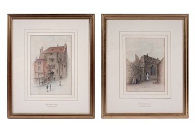 Lot 104 - James Wood - Newcastle Views | watercolours