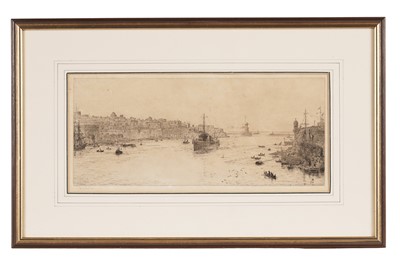 Lot 9 - William Lionel Wyllie - Aberdeen Harbour | etching