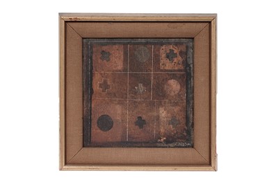 Lot 858 - Trevor Hodgson - Tic Tac Toe | oil