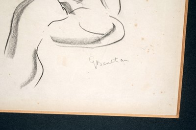 Lot 1051 - Attributed to Percy George Bentham – Nude study | graphite drawing