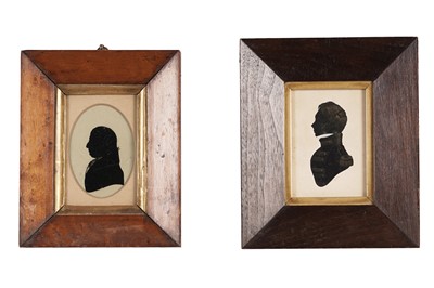 Lot 45 - 19th Century British School - Portraits of Gentlemen | Silhouettes