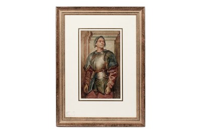 Lot 938 - After Sir Frederic Lord Leighton - A Condottiere | watercolour